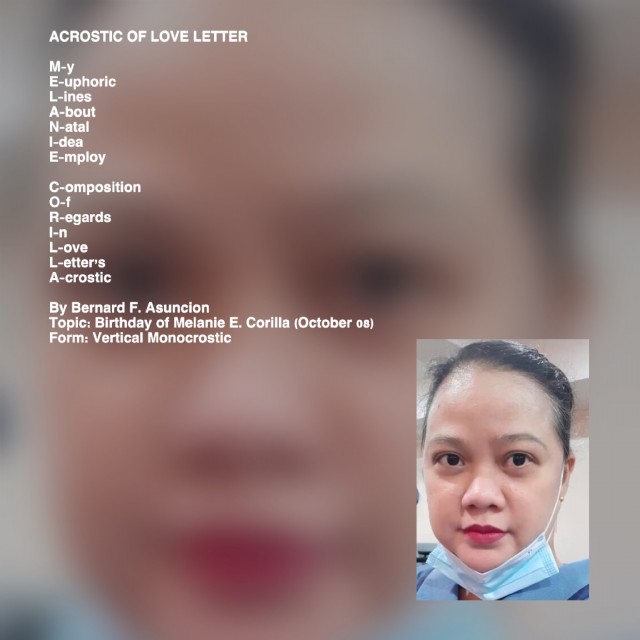 Acrostic Of Love Letter