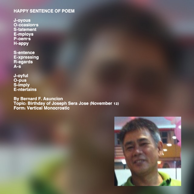 Happy Sentence Of Poem