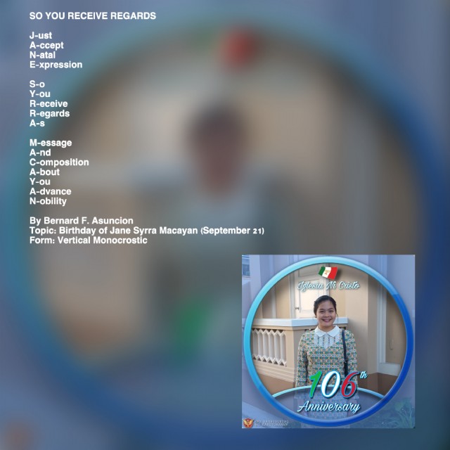 So You Receive Regards