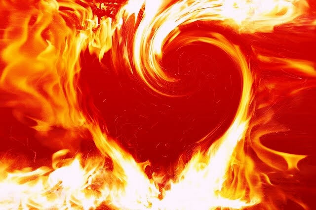 A Heart In Flames