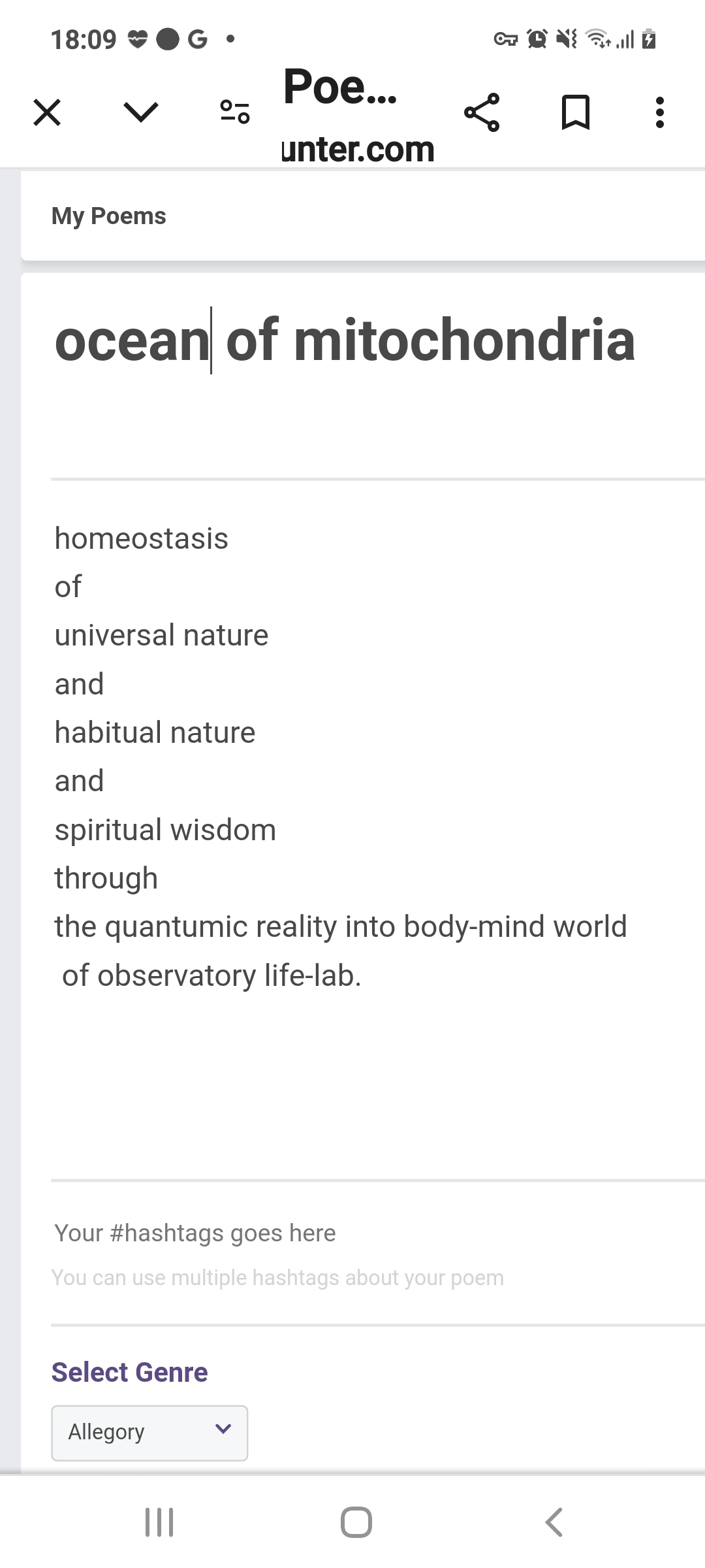 Ocean Of Mitochondria