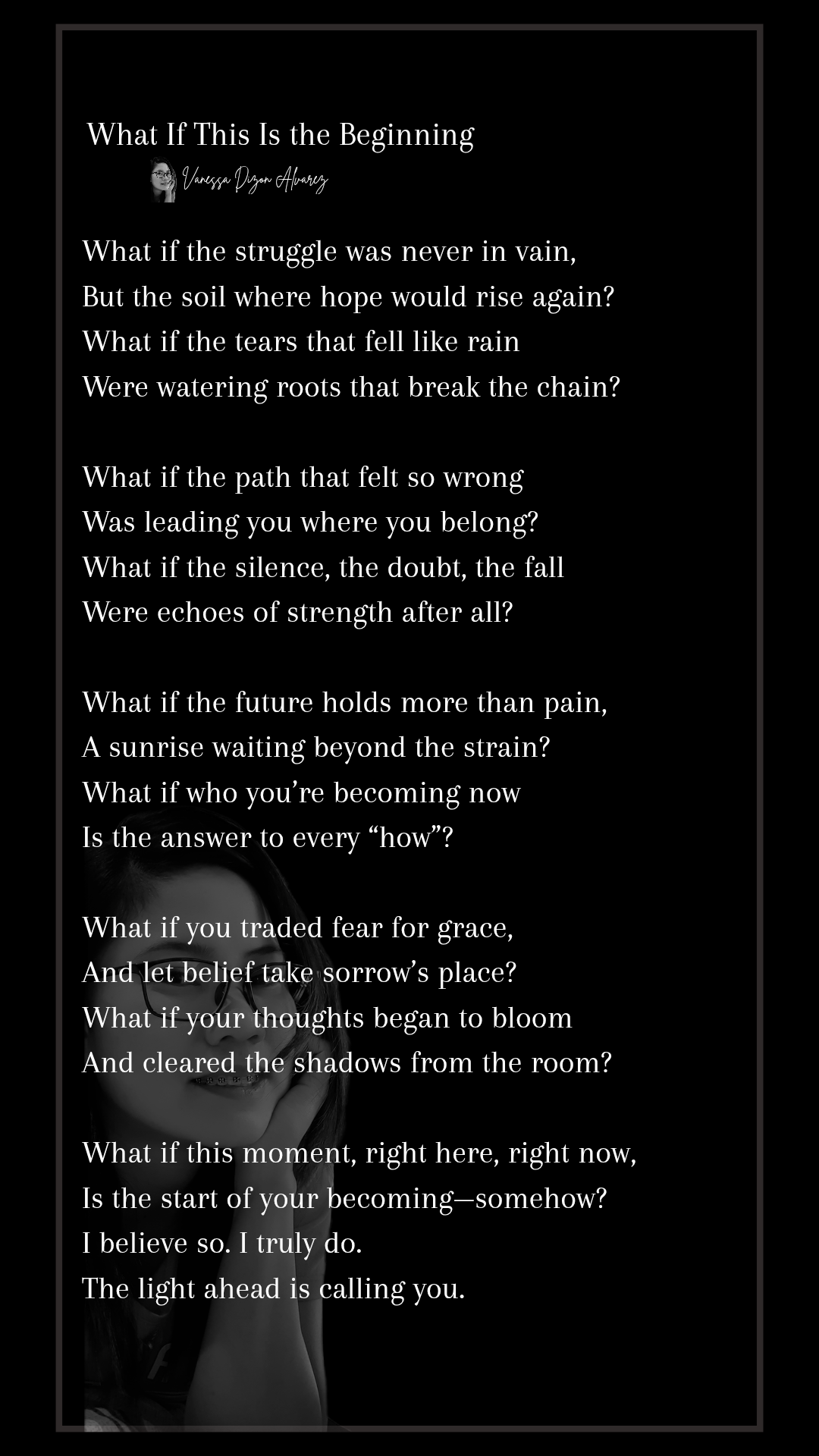 What If This Is The Beginning