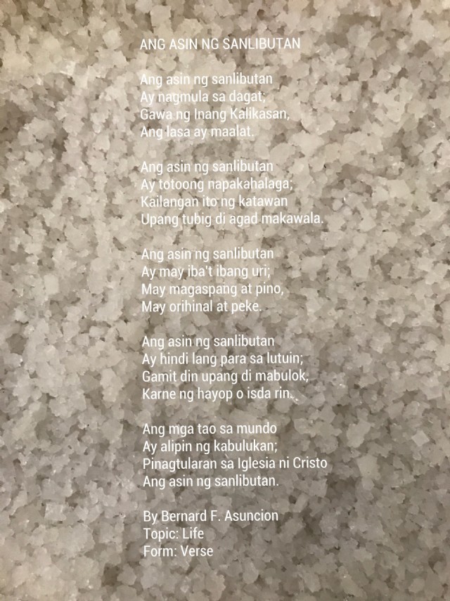 Ang Asin Ng Sanlibutan