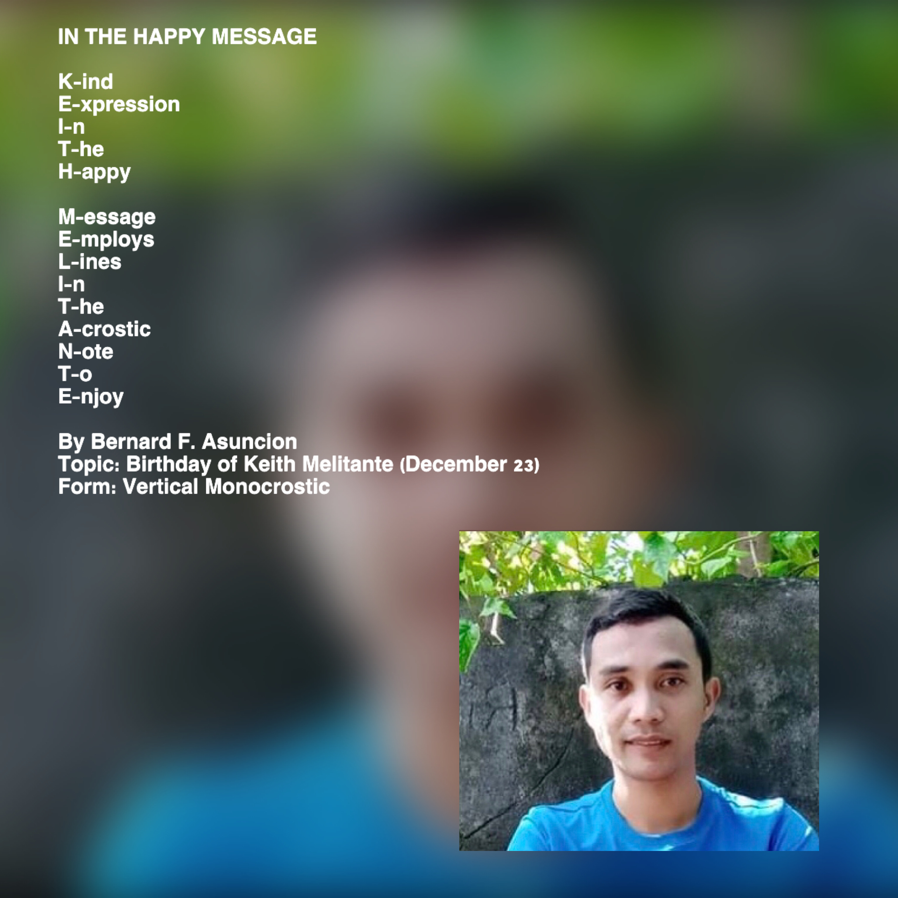 In The Happy Message