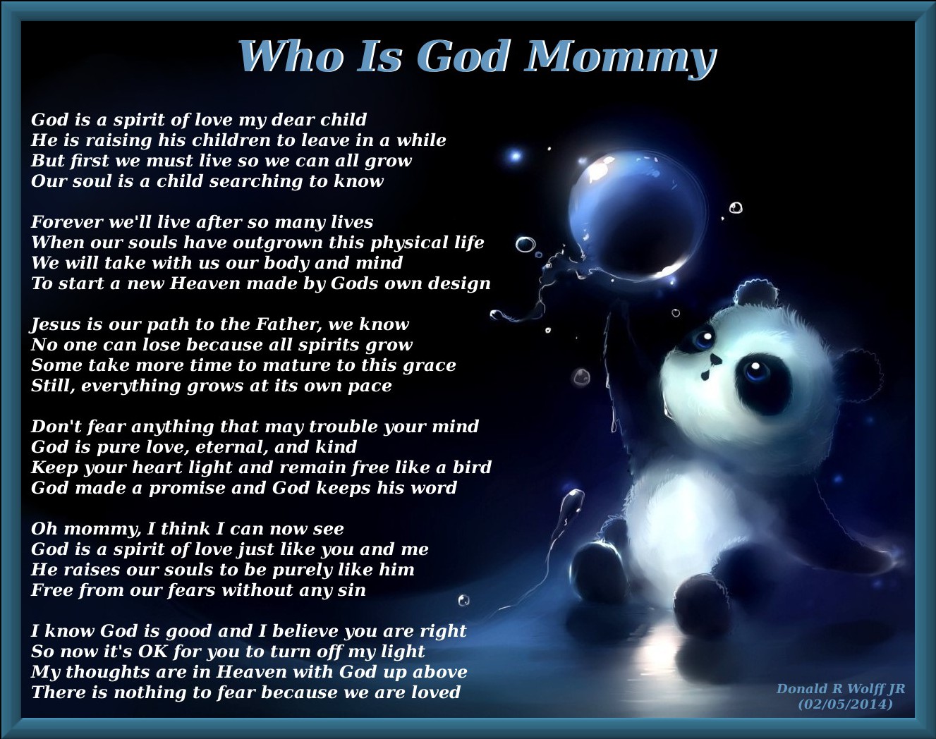 Who Is God Mommy