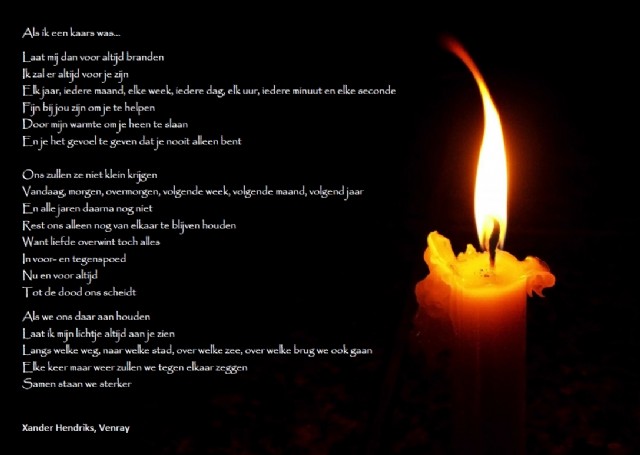 Als Ik Een Kaars Was...