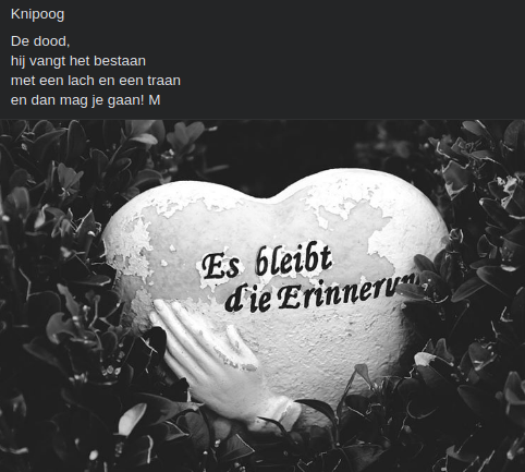 Knipoog..
