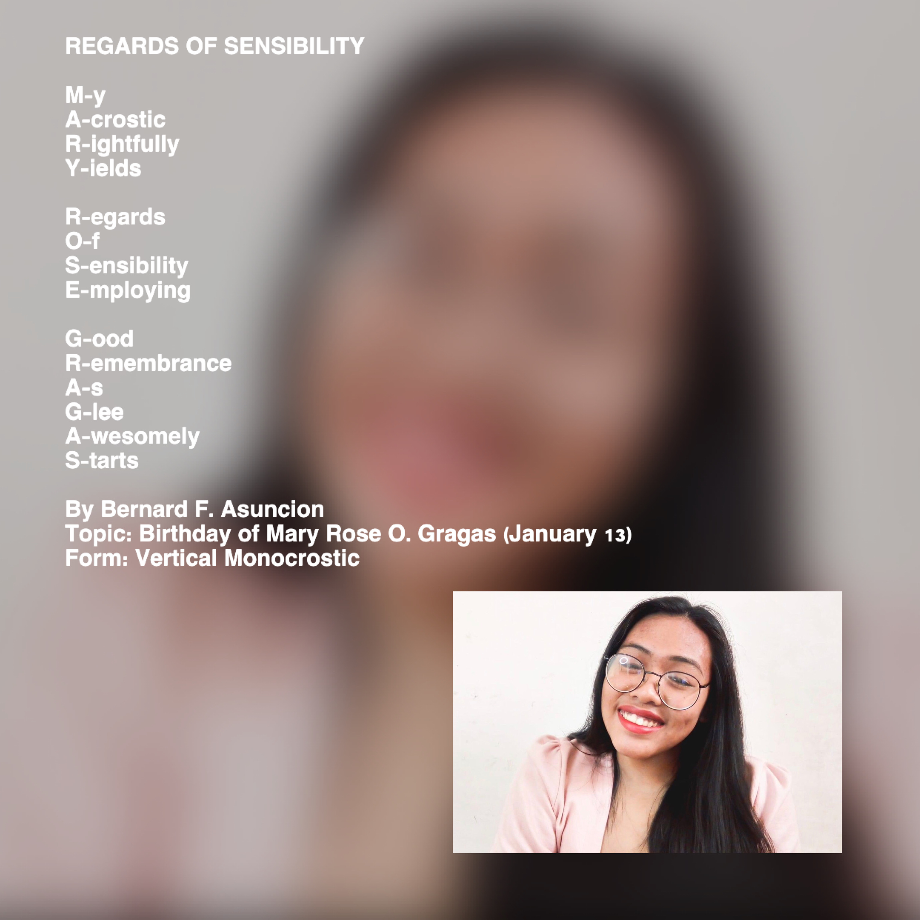 Regards Of Sensibility