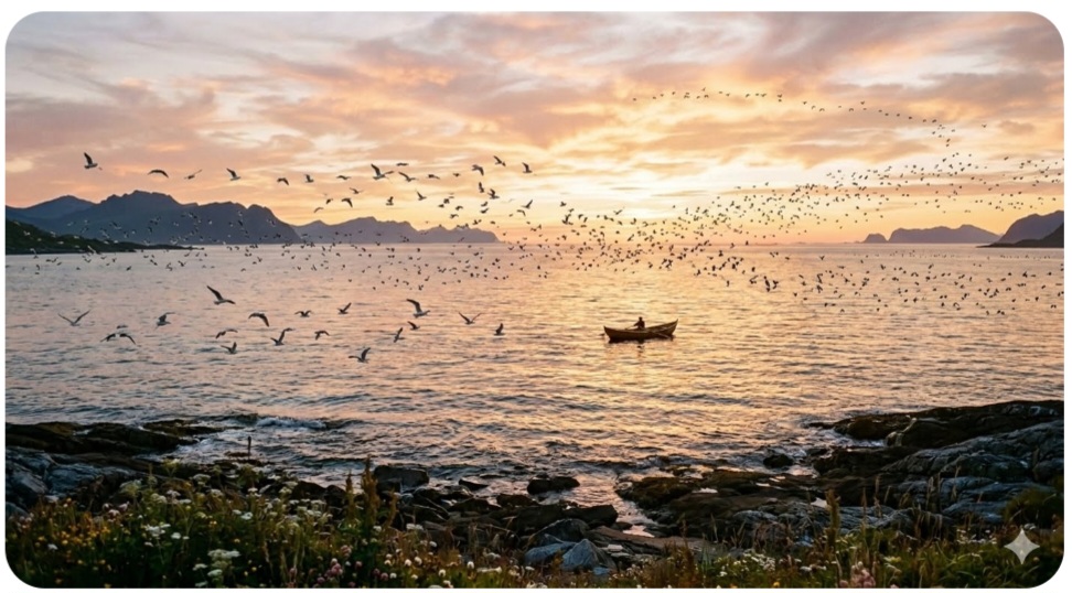 A Coastal Morning View