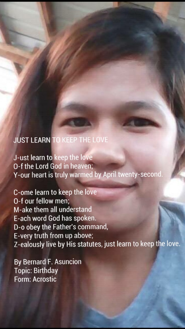 Just Learn To Keep The Love