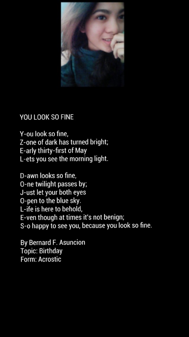 You Look So Fine
