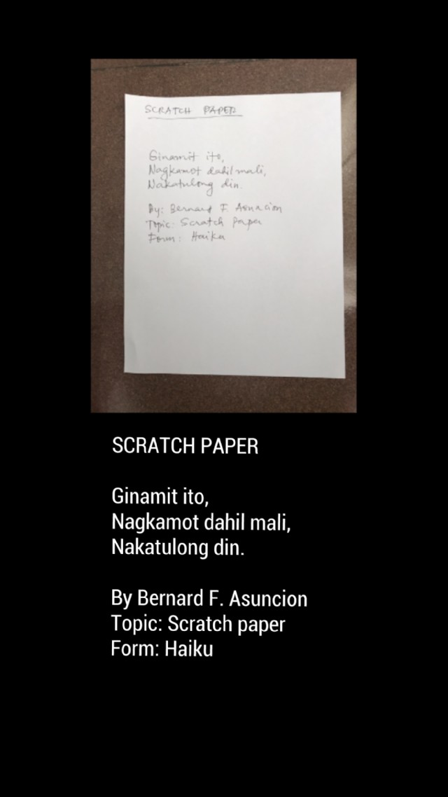 Scratch Paper