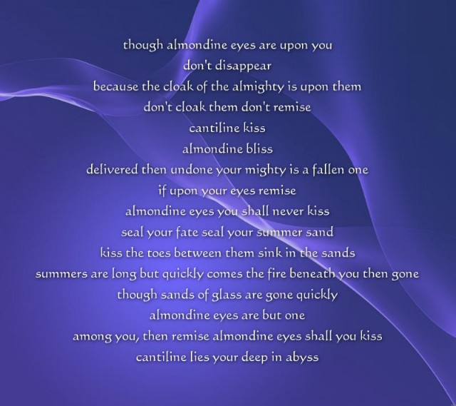 Through Almondine Eyes