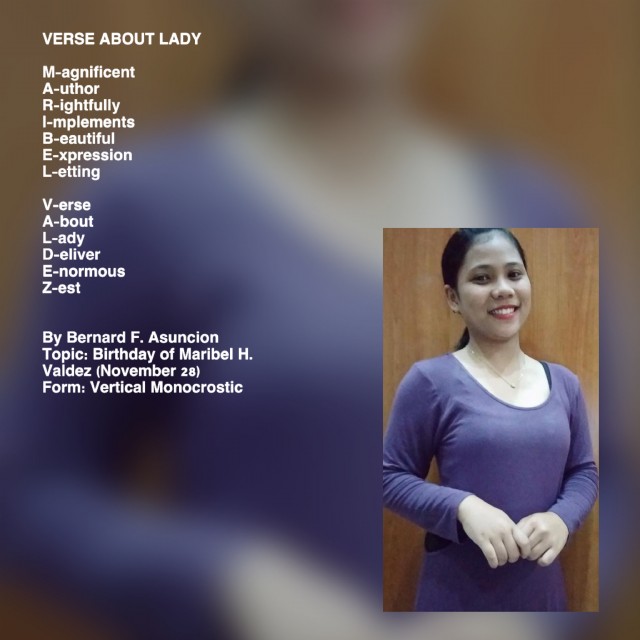 Verse About Lady