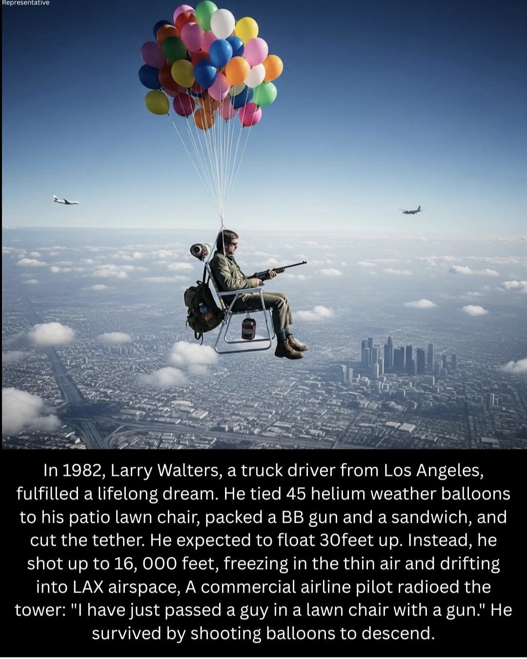 Fortyfive Weather Balloons