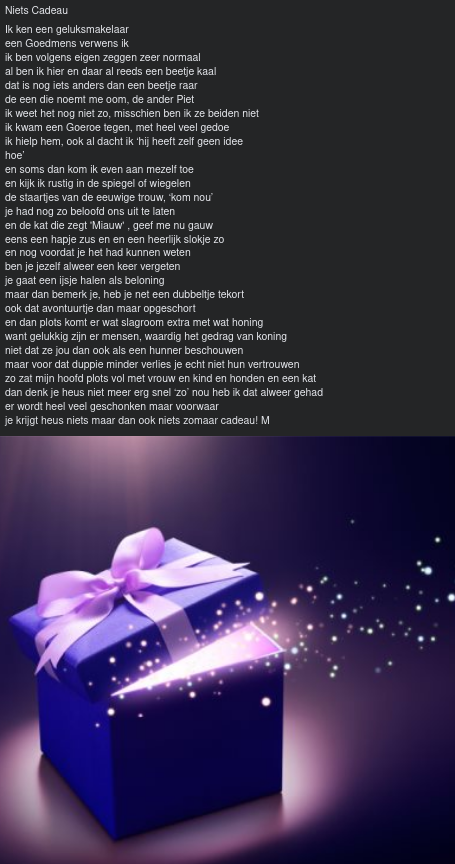 Niets Cadeau