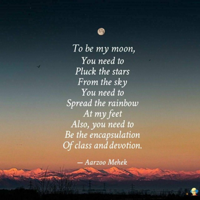 To Be My Moon