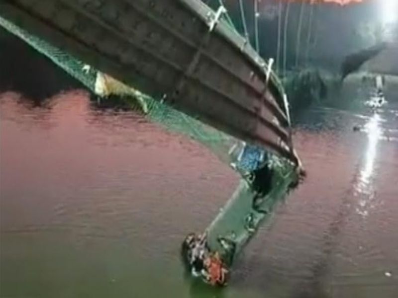 Gujarat's Morbi Bridge Has Fallen Down