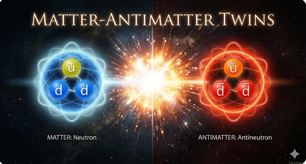 Matter-Antimatter Twins