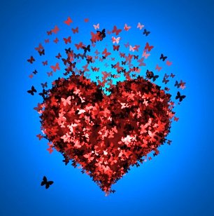 Love,  Like A Silent Flight Of Butterflies (Dizain)