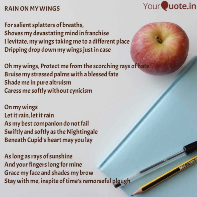 Rain On My Wings