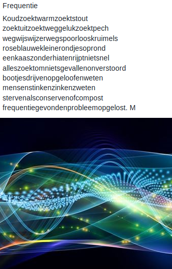 Frequentie