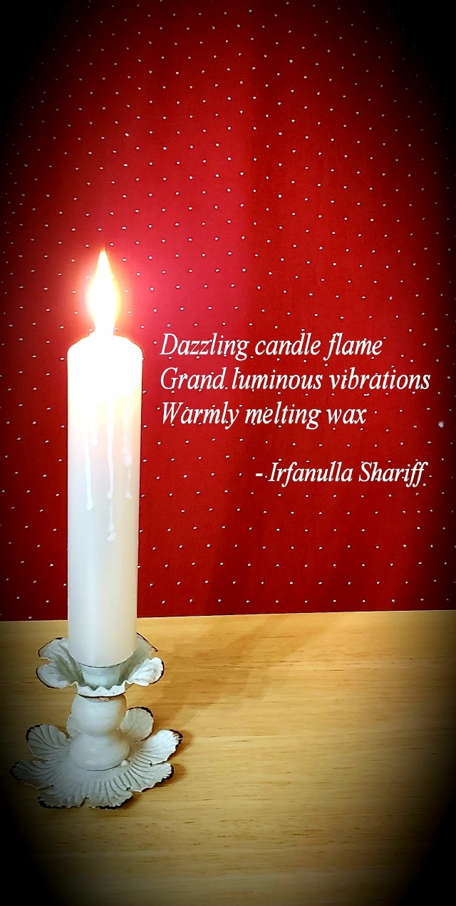 Candle Flame (Haiku)