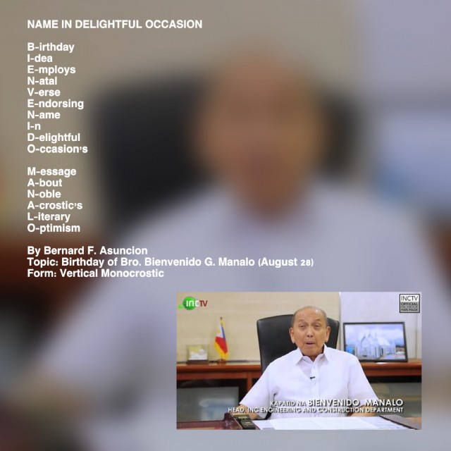 Name In Delightful Occasion