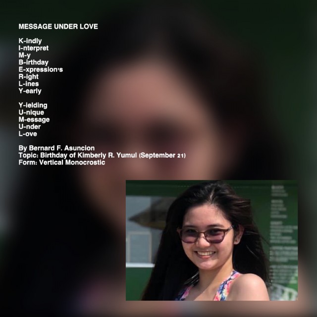 Message Under Love