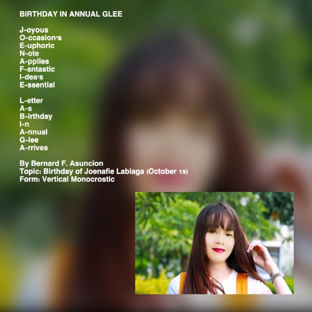 Birthday In Annual Glee