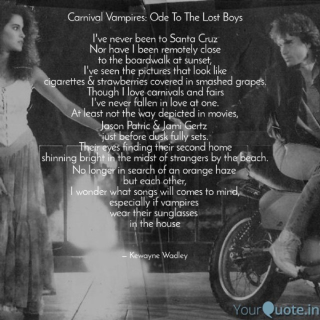Carnival Vampires: Ode To The Lost Boys