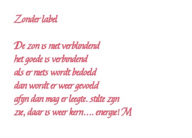 Zonder Label