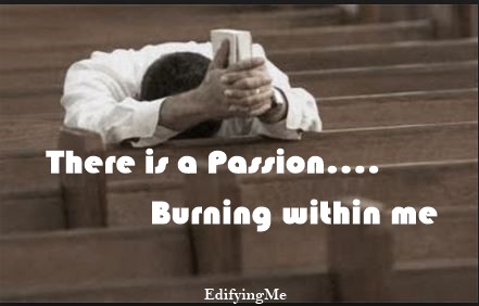 There Is A Passion Burning Within Me