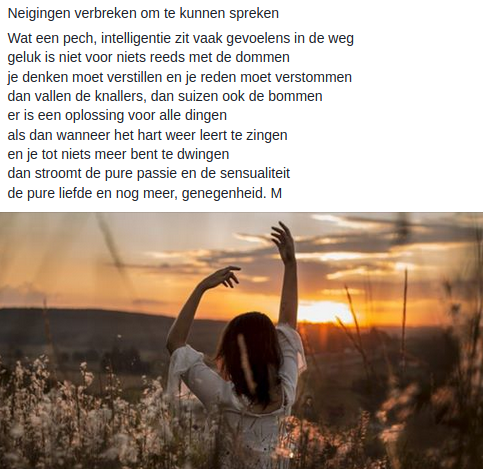 Neigingen Verbreken Om Te Kunnen Spreken