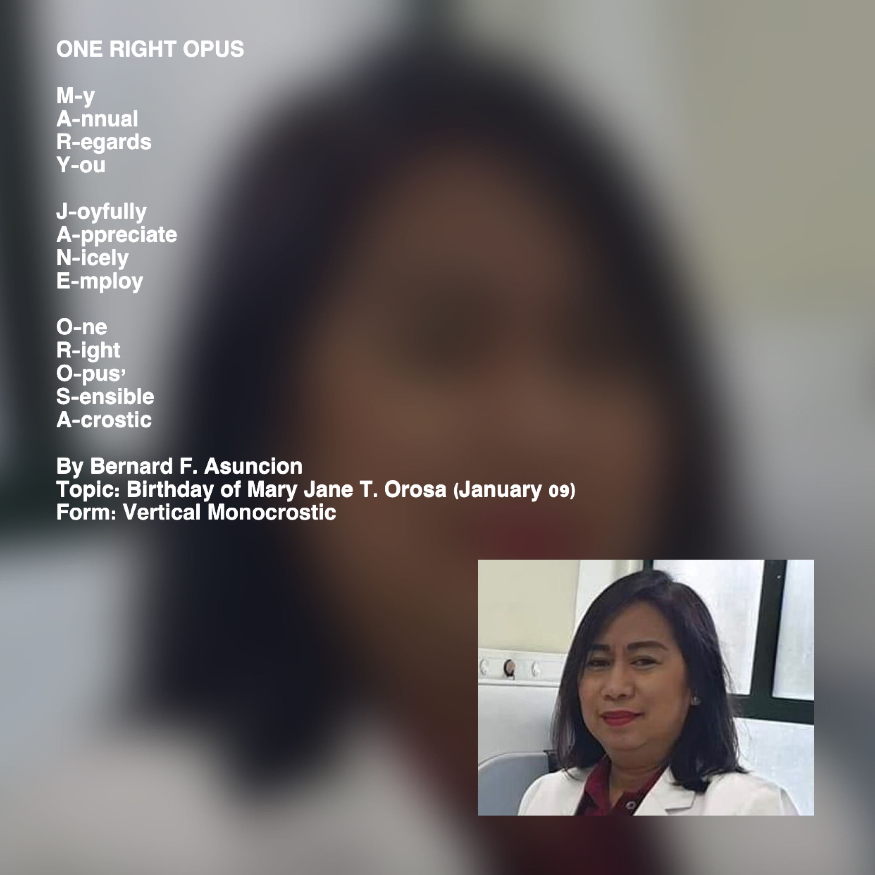 One Right Opus