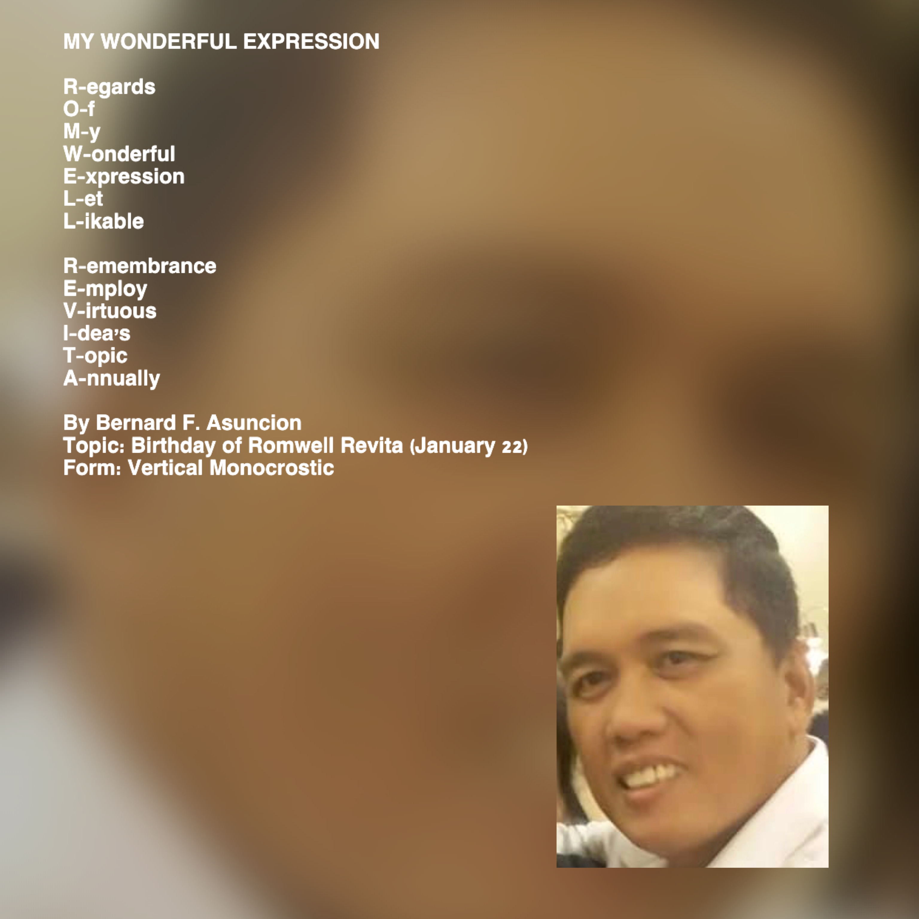 My Wonderful Expression