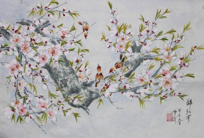 Write A Poem On The Painting Titled 'chwi Hong Bang'