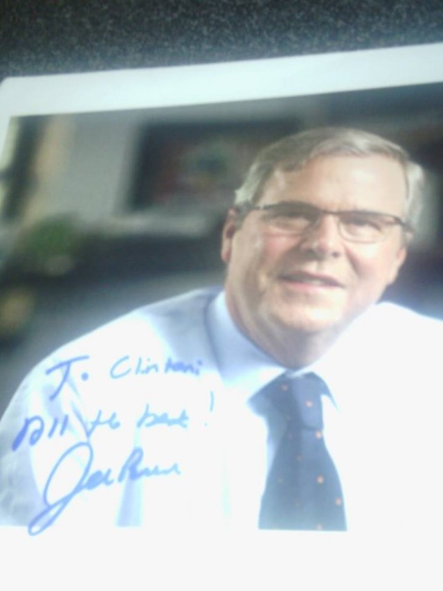 Autograph Muse Acrostic Name Jeb Bush