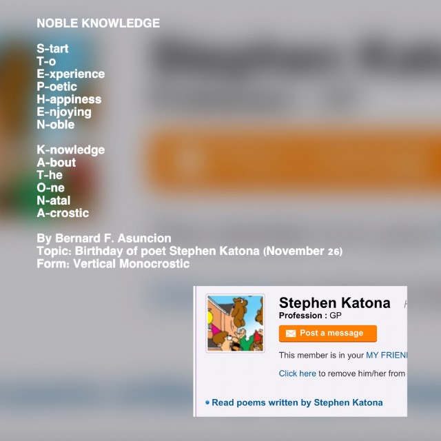 Noble Knowledge