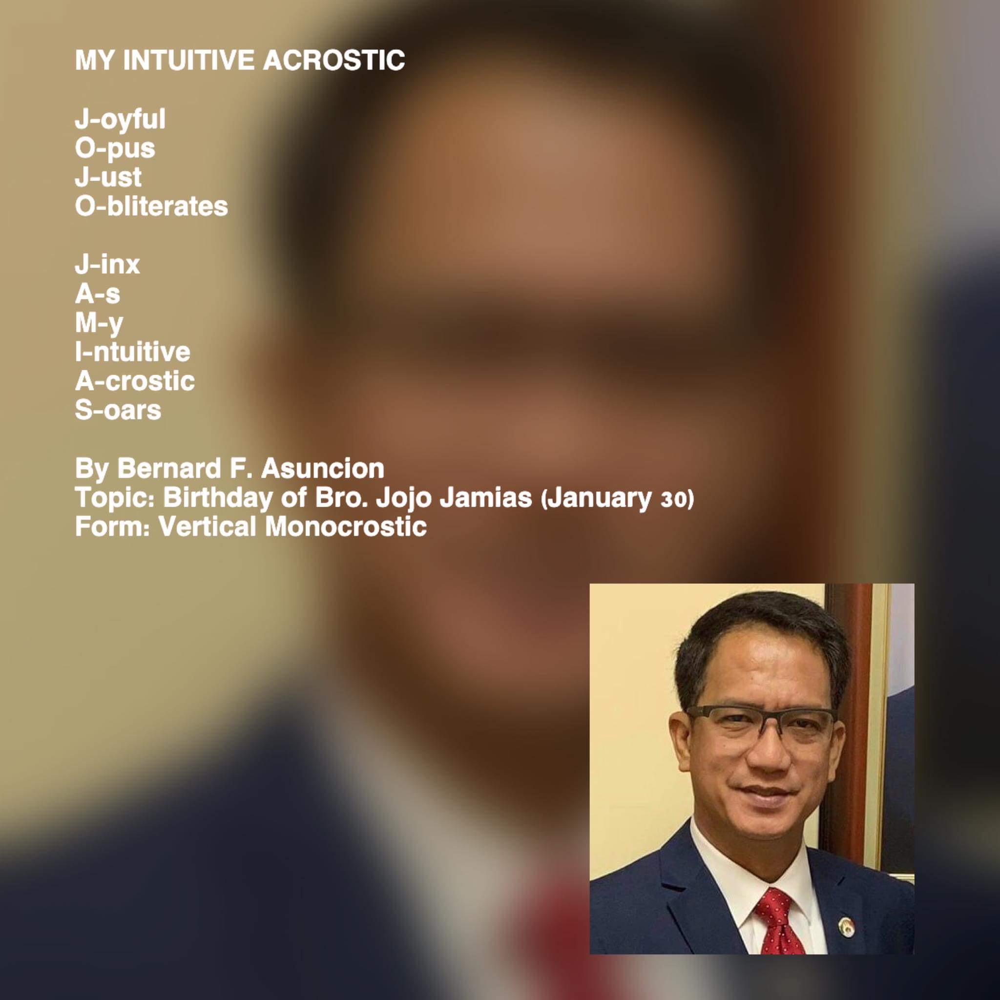 My Intuitive Acrostic