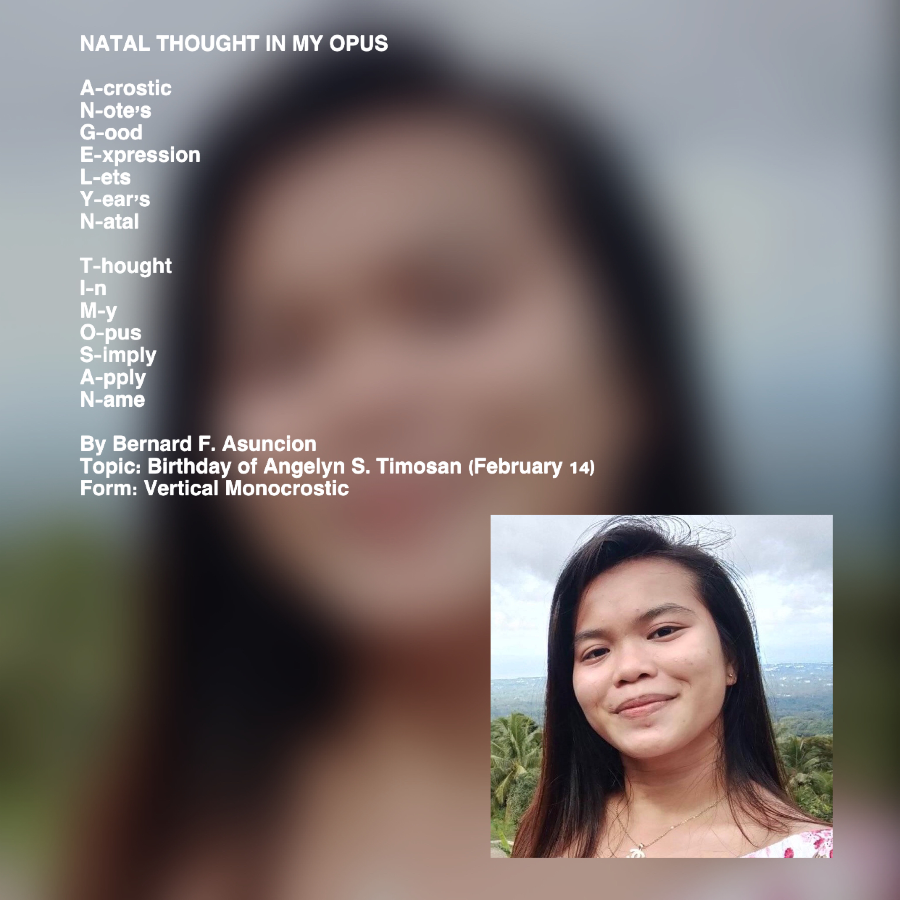 Natal Thought In My Opus