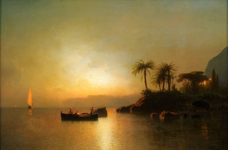 Fishermen At Twilight