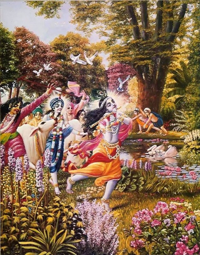 Lord Krishna And Cowboys - A Cosmic Journey - 1