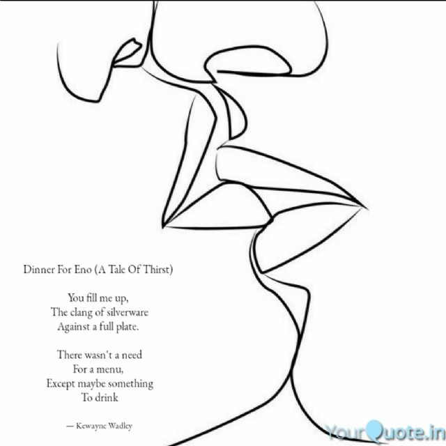 Dinner For Eno (A Tale Of Thirst)