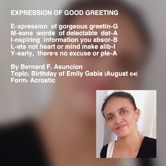 Expression Of Good Greeting