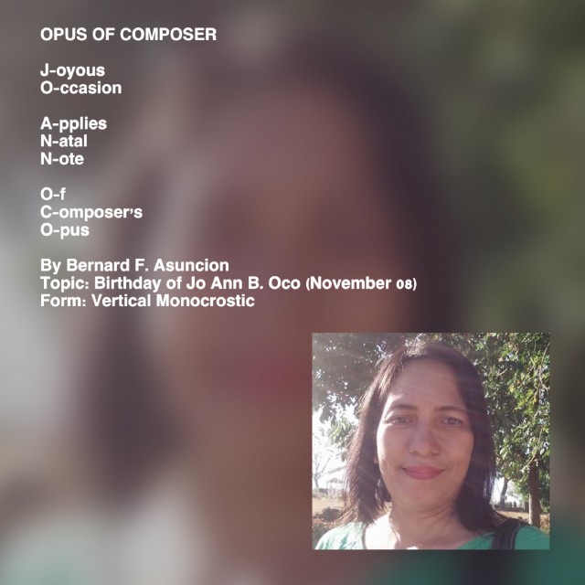 Opus Of Composer