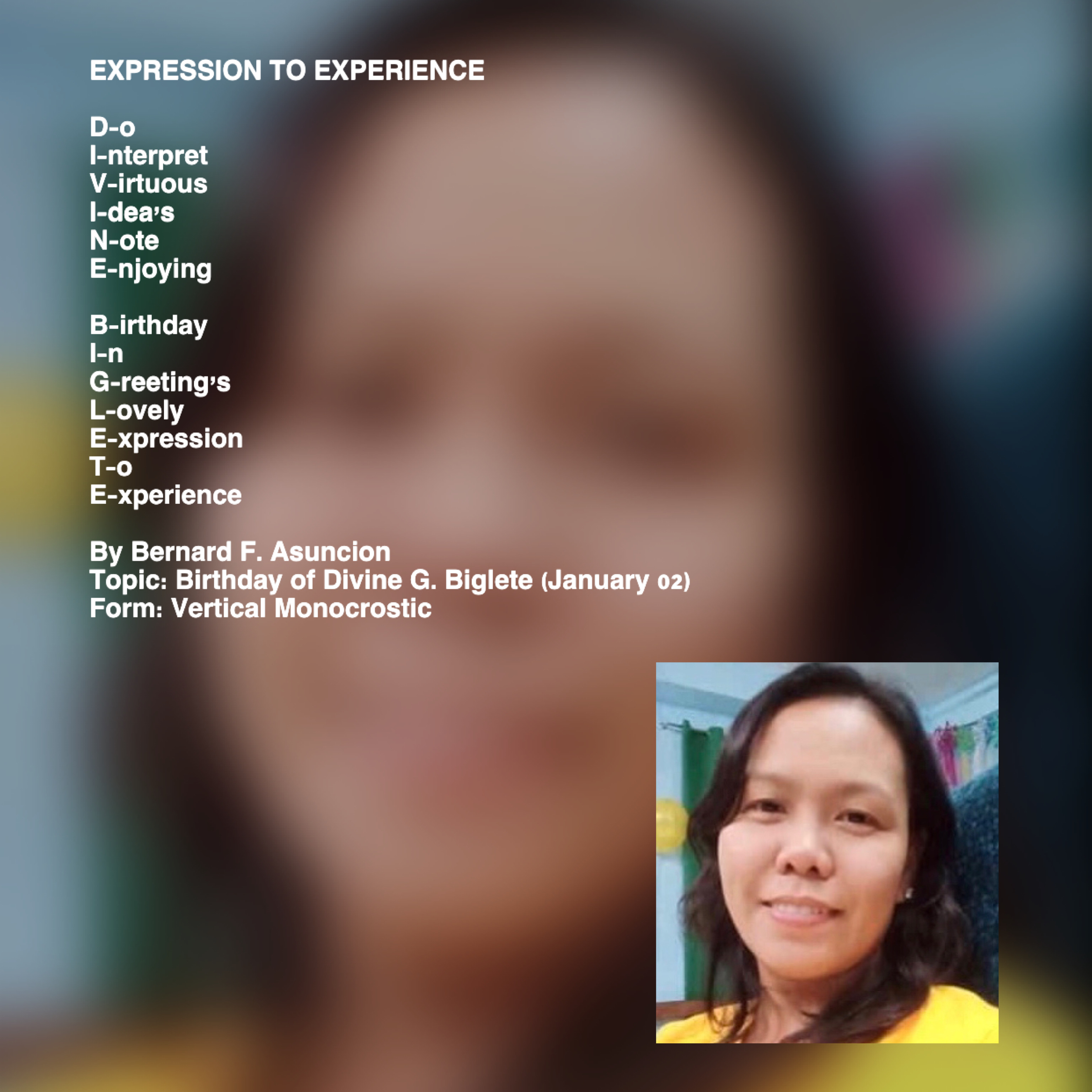 Expression To Experience