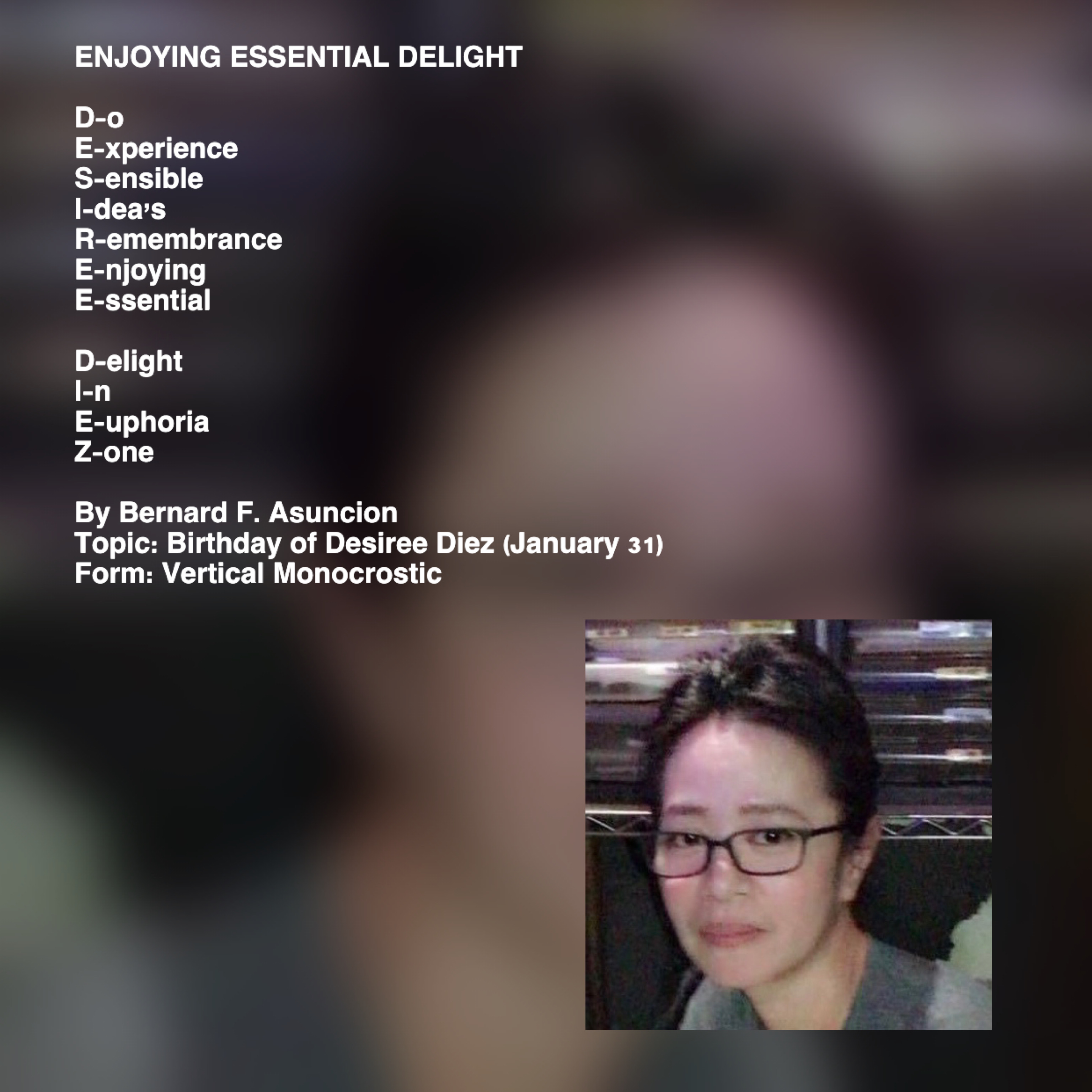 Enjoying Essential Delight