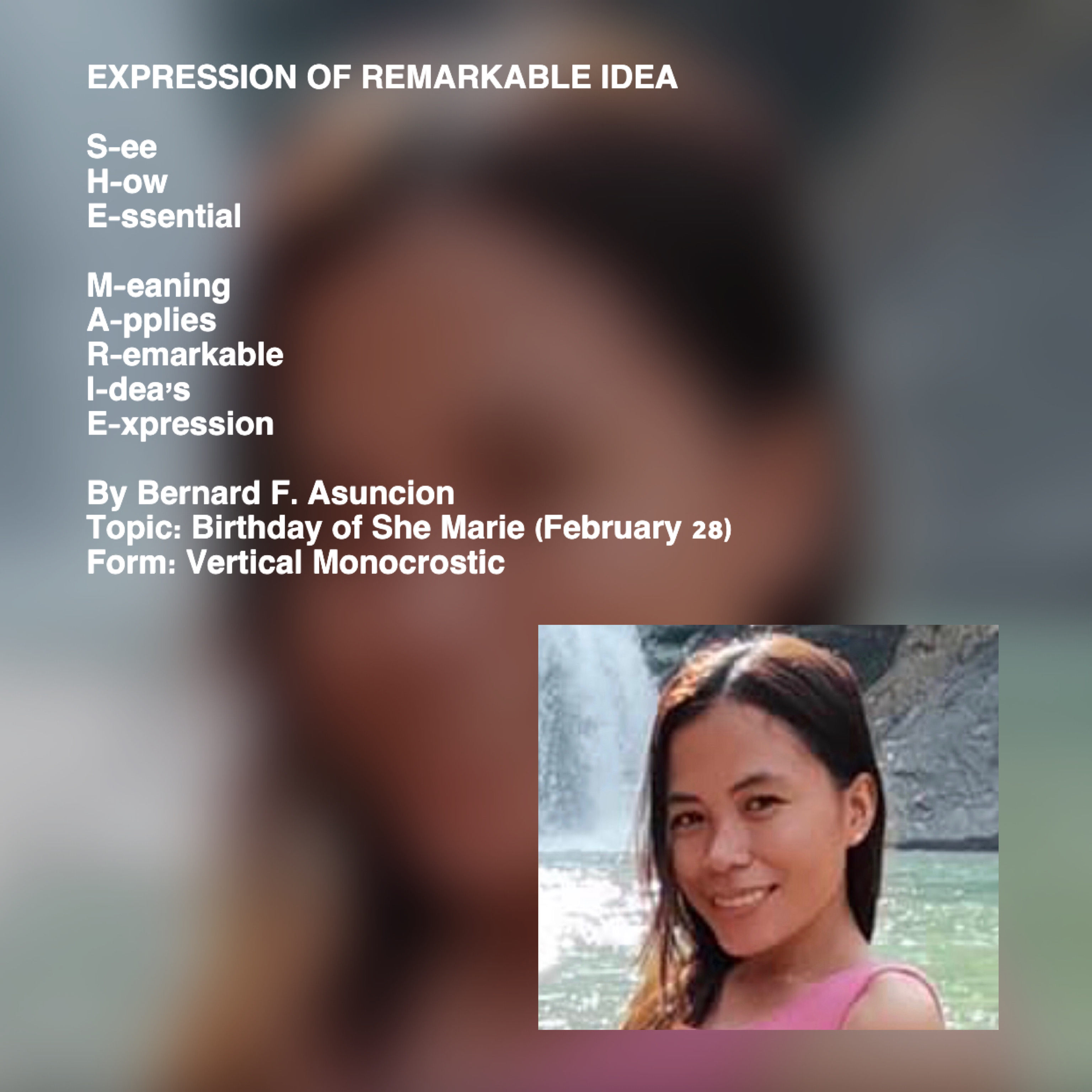 Expression Of Remarkable Idea