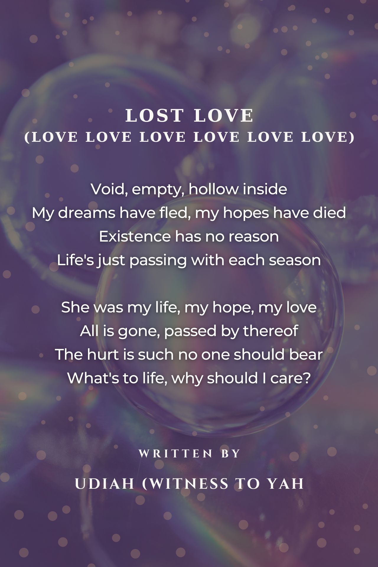 Lost Love     (Love Love Love Love Love Love)